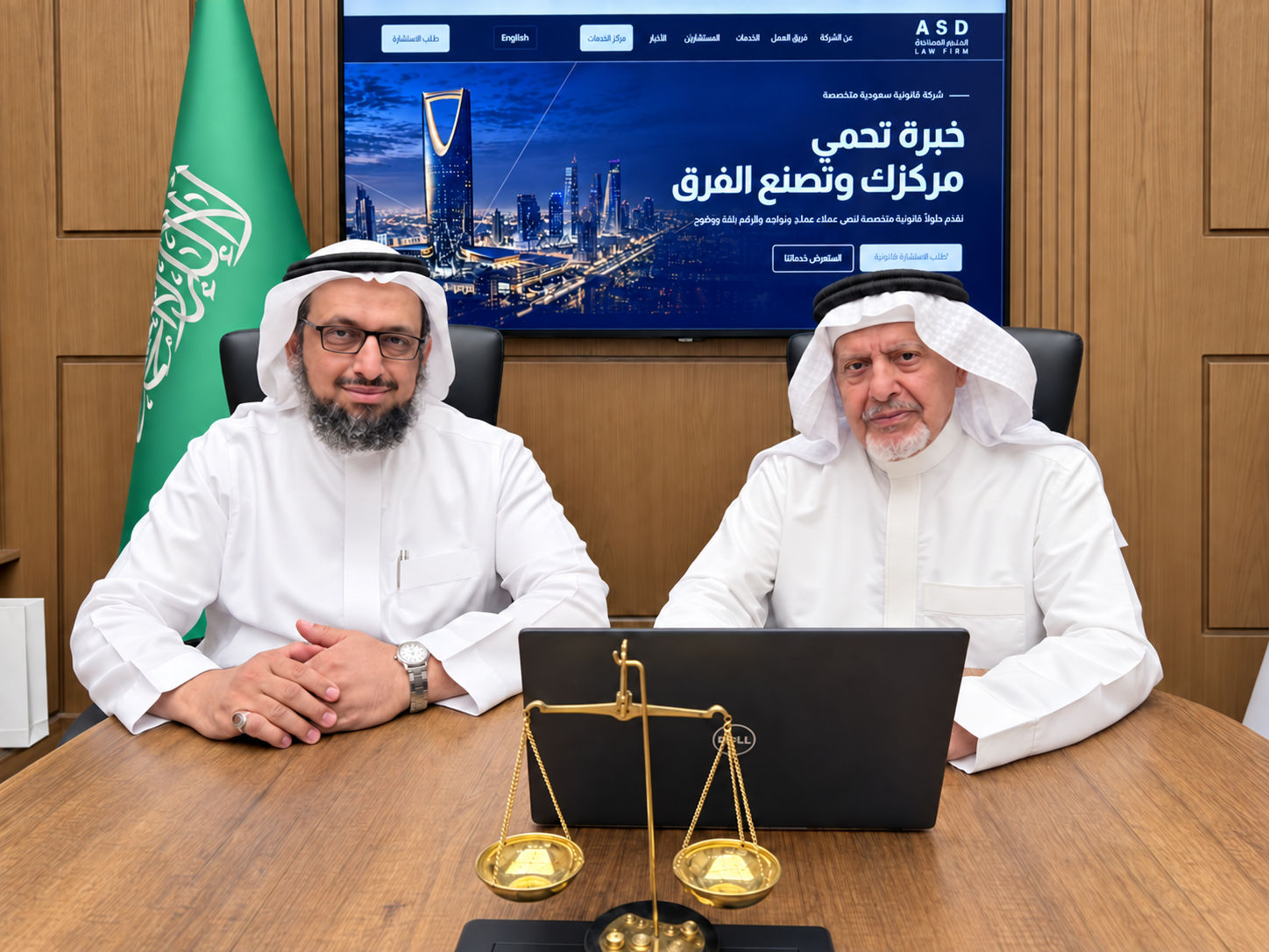 تدشين الهوية البصرية الجديدة لشركة الدغيثر للمحاماة
